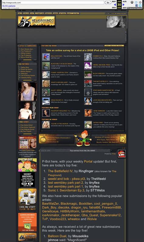 r/videos on Reddit: Newgrounds was the first place on the web .